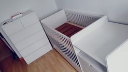 Babybett 205/75/95cm, Top Zustand