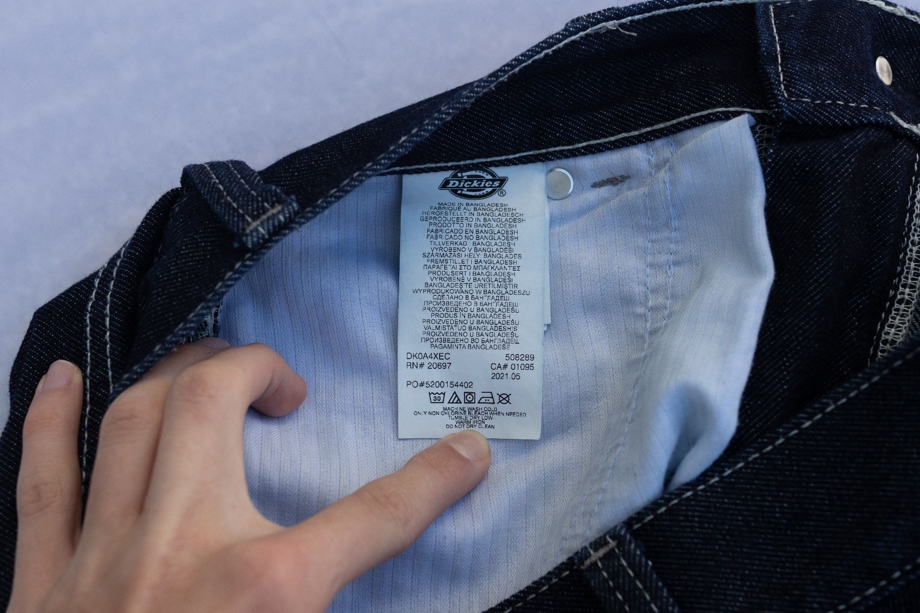 Dickies Jeans: DICKIES-Garyville Denim-Hose – Nuovo (secondo la descrizione) da Reinach BL venduto da Tscherrer 5