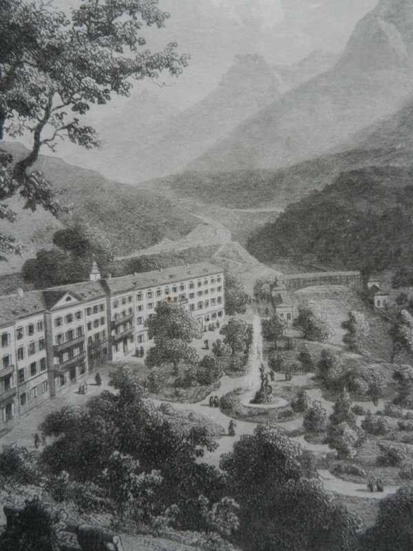 Incisioni: Die Bäder von Tarasp – Usato da Risch venduto da Rischli15 4