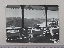 Stanserhorn, Stans, Hotel, Hotelveranda, 1966