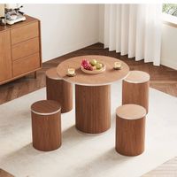 Essgruppe Esstisch Mit 4 Hockern Esszimmer Sitzgruppe Küchen