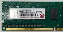 TS7W9NDSFI 2GB 240Pin DIMM DDR3 - Gratisversand Schweiz