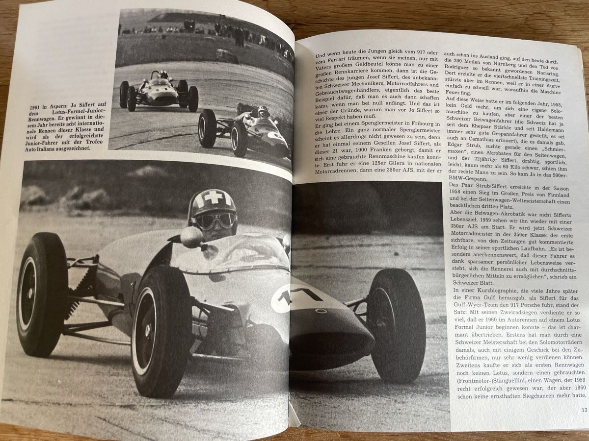 Libri: Jo Siffert Buch Formel 1 – Usato da Winterthur venduto da cheerio97 4