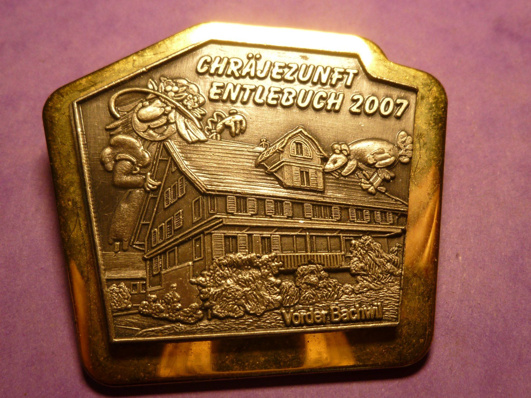 Plaketten & Abzeichen: ENTLEBUCH 2007 GOLD – Gebraucht aus Ried (Muotathal) von Mandarin02