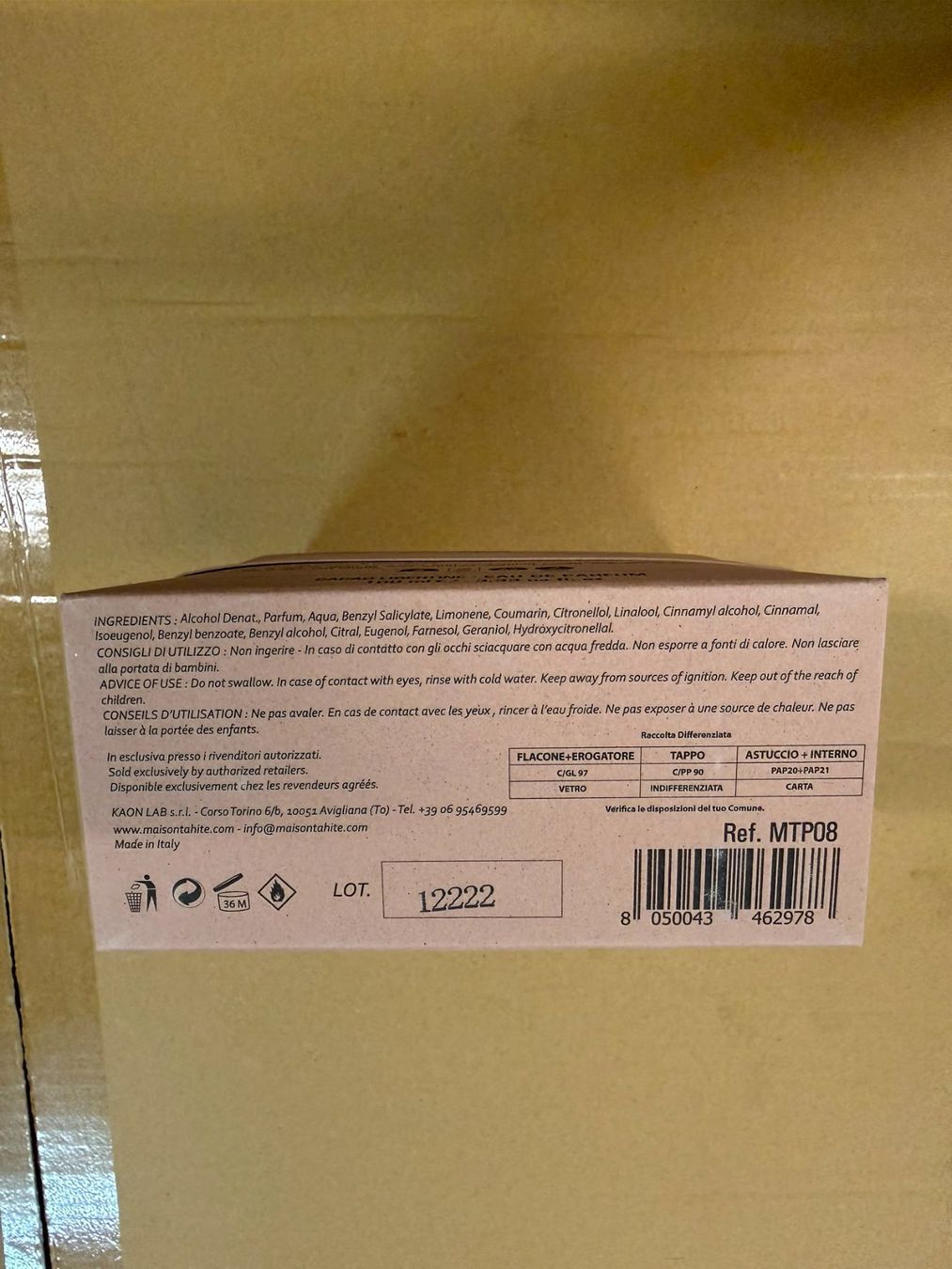 Profumi & Eau de Toilette: Maison Tahite Vicious Cacao 100 ML – Nuovo e nell'imballaggio originale da Wil SG venduto da A.Tar 1