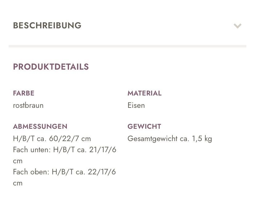 Loberon Scaffali: Organizer Dokument Halter Industrie- Design – Usato da Wäldi venduto da Kaninchenbau 3