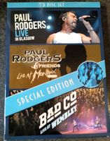 3 Blu-Ray-Set: Bad Company live/ Paul Rogers live