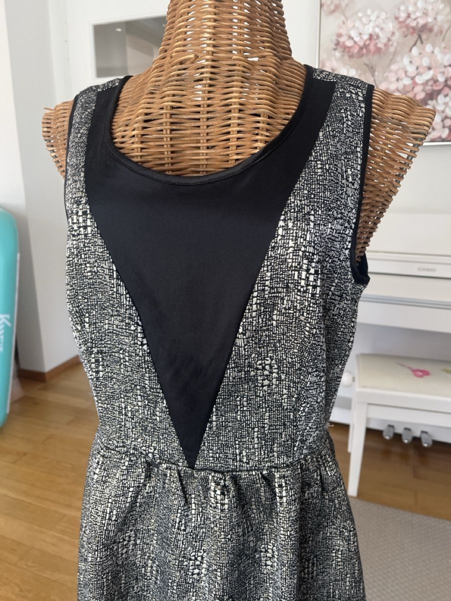 Morgan Vestiti: Kleid, Morgan, Gold-Silber schimmernd, 36 – Usato da Solothurn venduto da Bobesch08 1