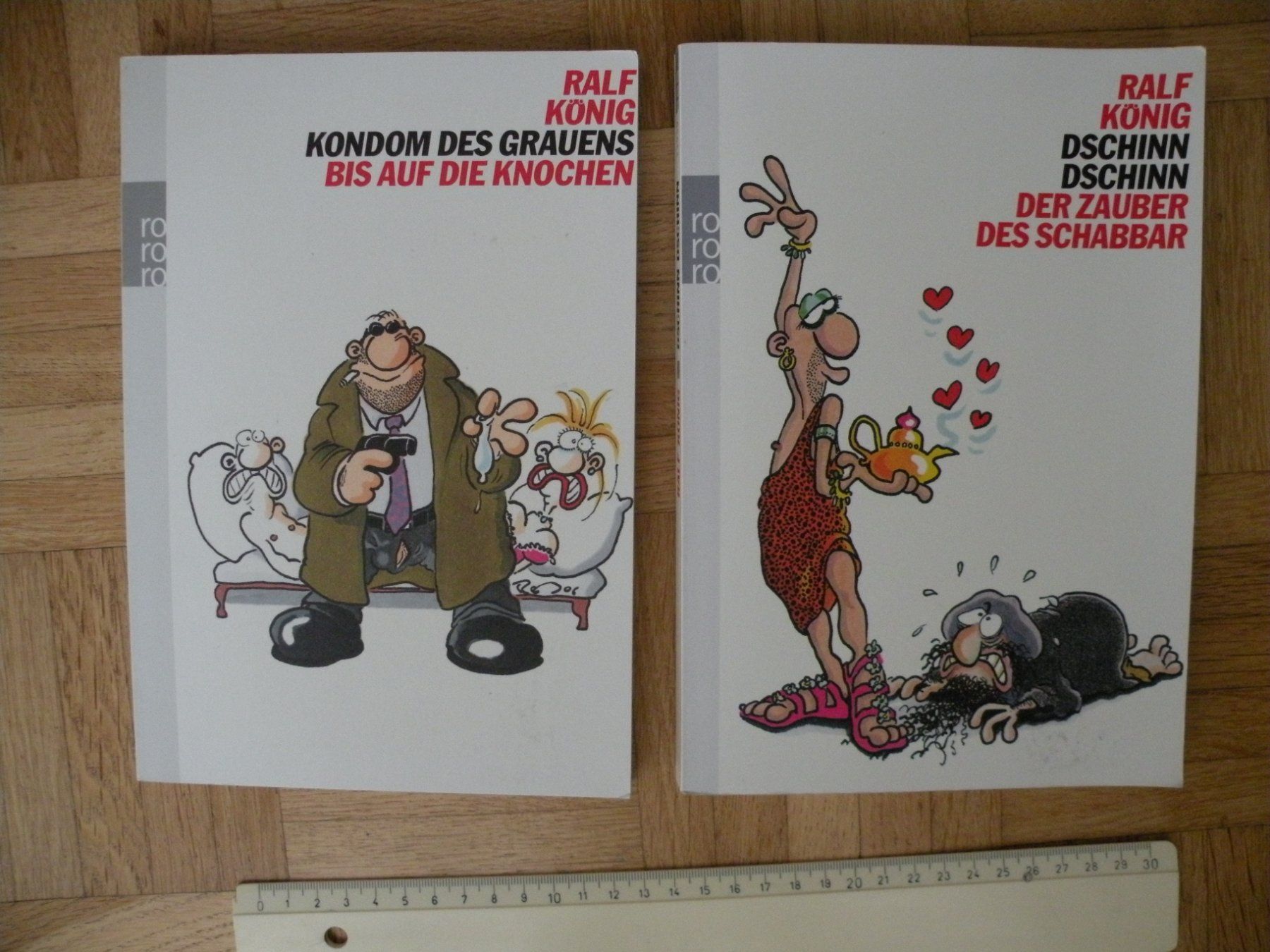 Fumetti: Comic Set Ralf König Dschinn, Kondom des Grauens – Usato da Stallikon venduto da pcerny16