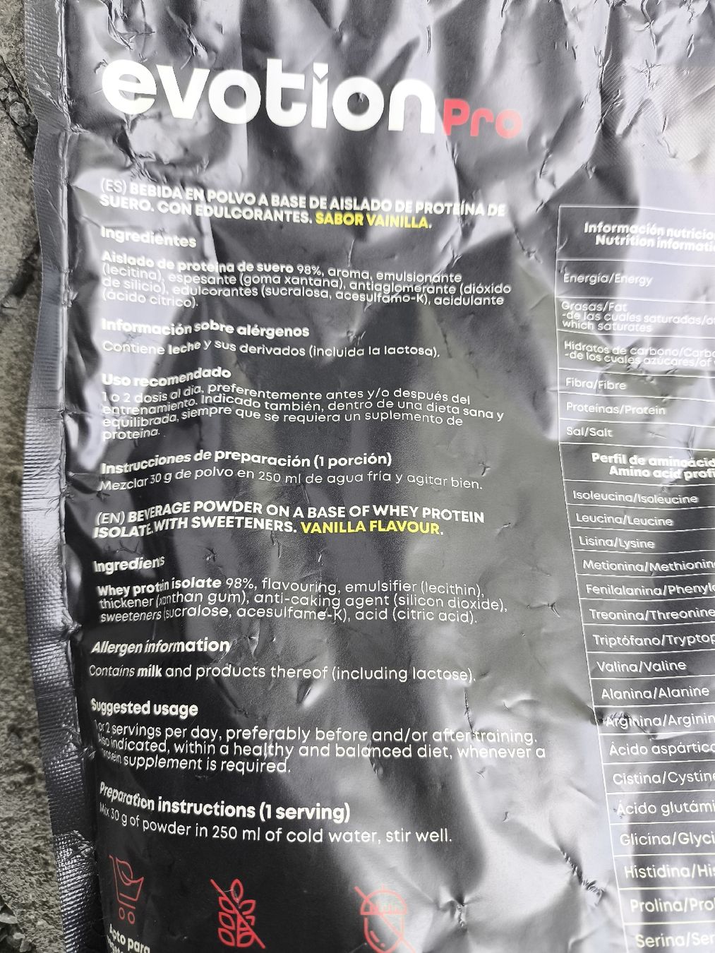 Cibi & Specialità: Whey Protein Isolate Vanilla 1 kg – Nuovo (secondo la descrizione) da Luzern venduto da Jb4 2