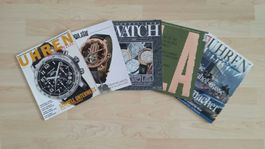 5 Stück Uhrenmagazine