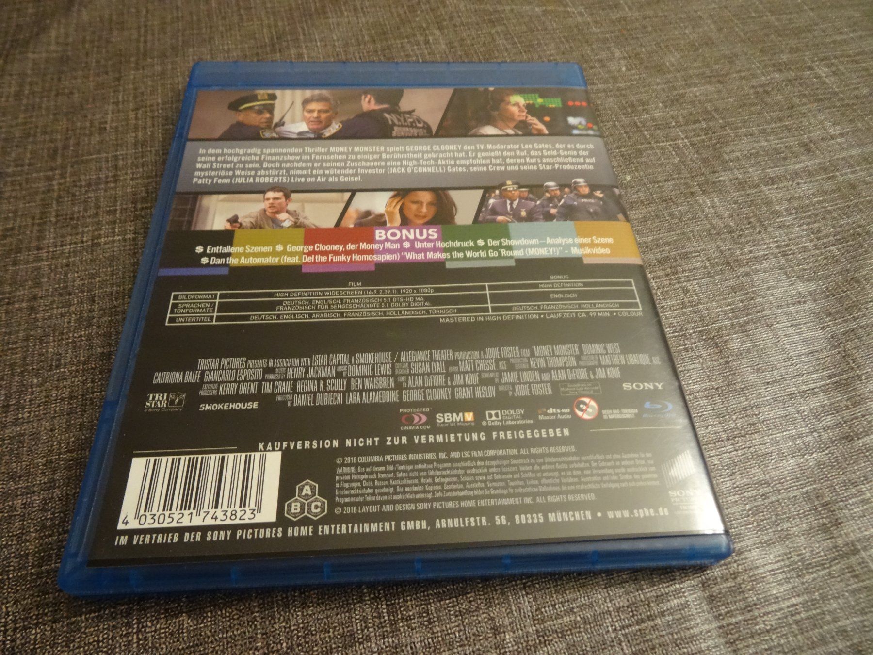 Tous les DVDs: Blu-ray Money Monster – D'occasion à Olten par Disc-Verkauf 2
