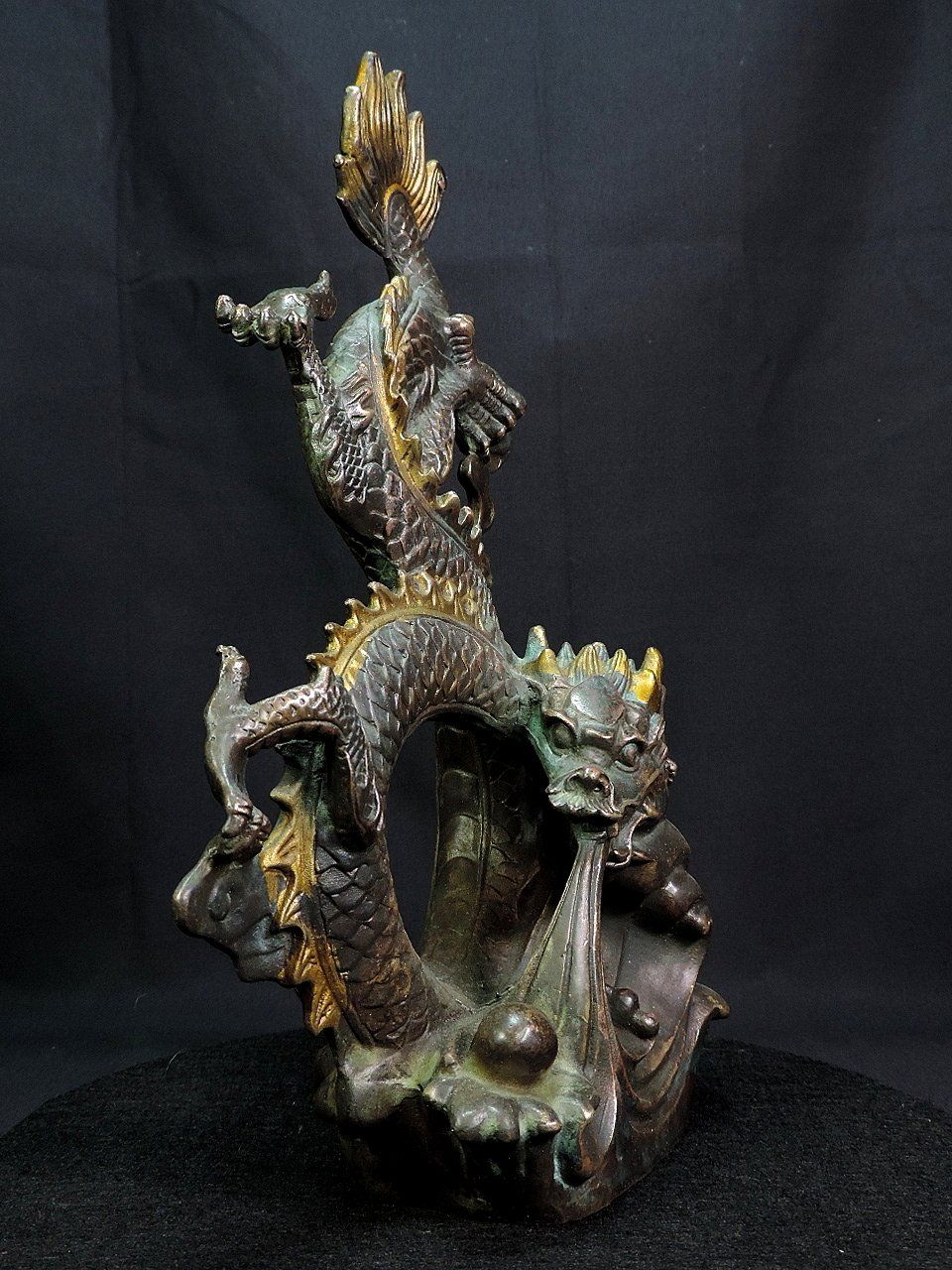 Sculture & Statue: chinesischer Drache aus Bronze, signiert – Usato da Duggingen venduto da roterbambus 2