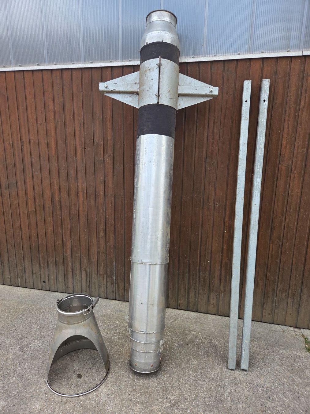 Tutte le macchine: Turbozyklon Huber, Teleskoprohr – Usato da Menzingen venduto da Zuger06 6