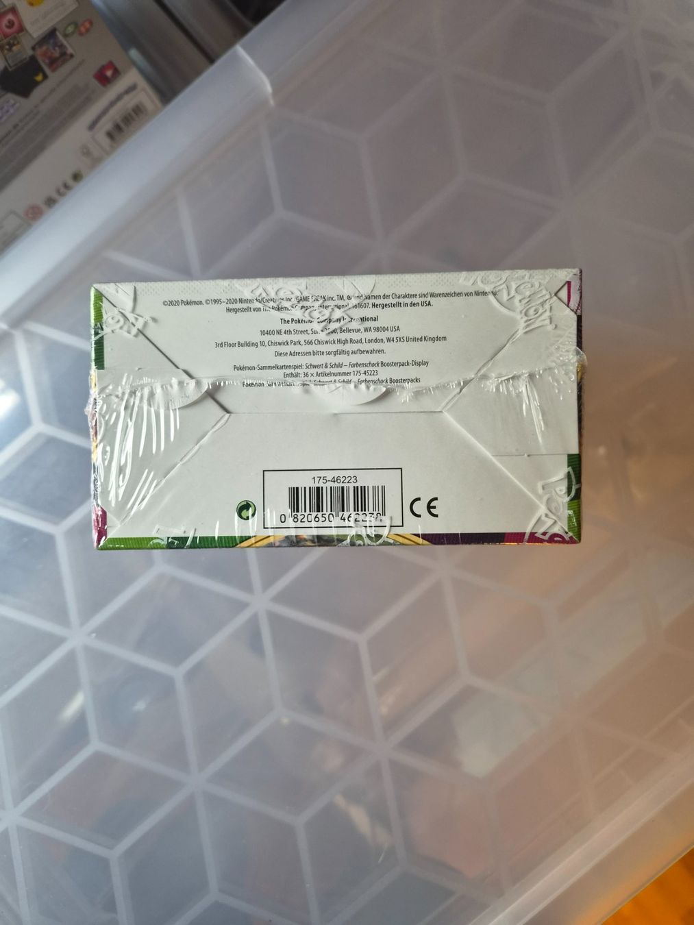 Pokémon Cartes à collectionner: Pokémon Display Farbenschock DE sealed – Neuf (Voir description) à Sisseln AG par schenk-figuren 5