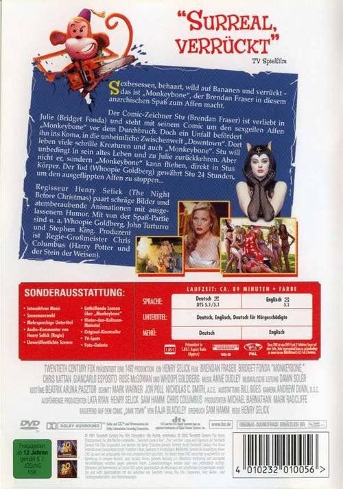 Tous les DVDs: Monkeybone – Neuf (Voir description) à Volketswil par Fraese1 1