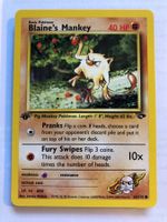 Blaine's Mankey 1st Gym Challenge - MINT - ab. 1.-