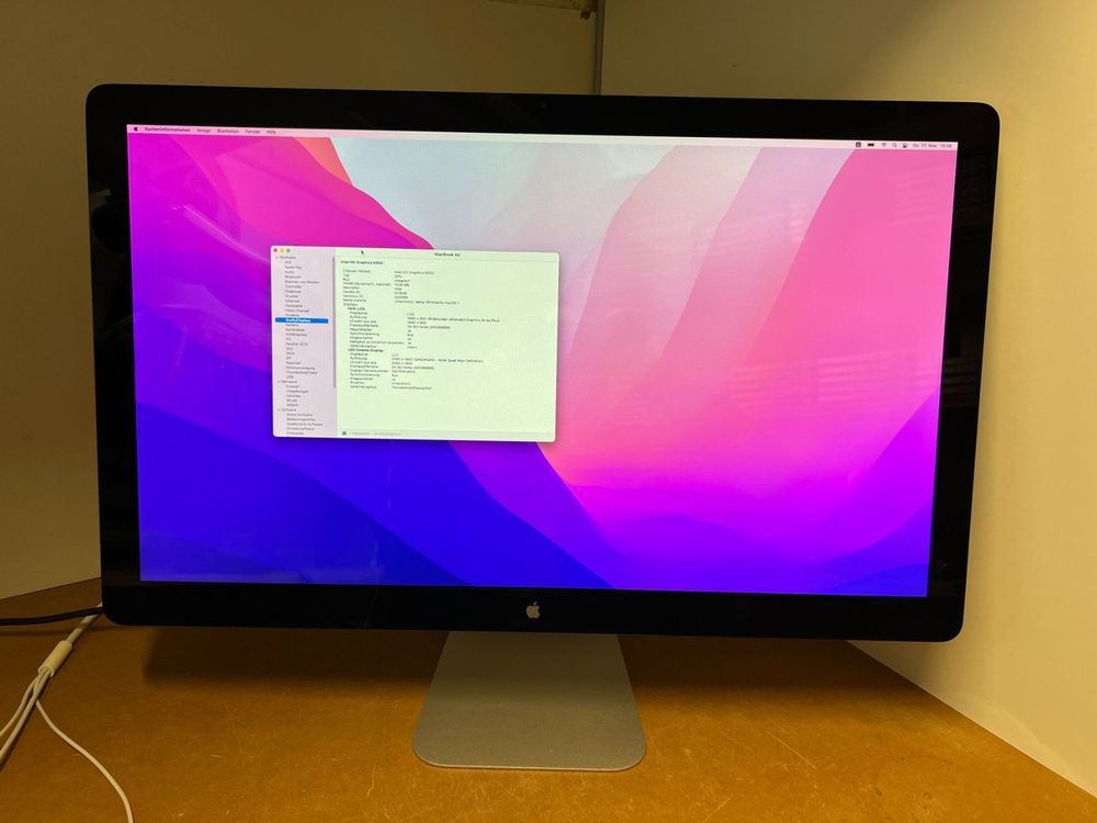 Apple Cinema Display 27 Monitor | Kaufen auf Ricardo