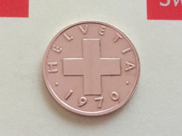 Tutti le monete: 1 Rappen 1970 vz – Usato da Elsau venduto da herbybay
