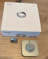 Oura Ring 4, Silver, Size 6, mit Garantie bis 24.3.2028