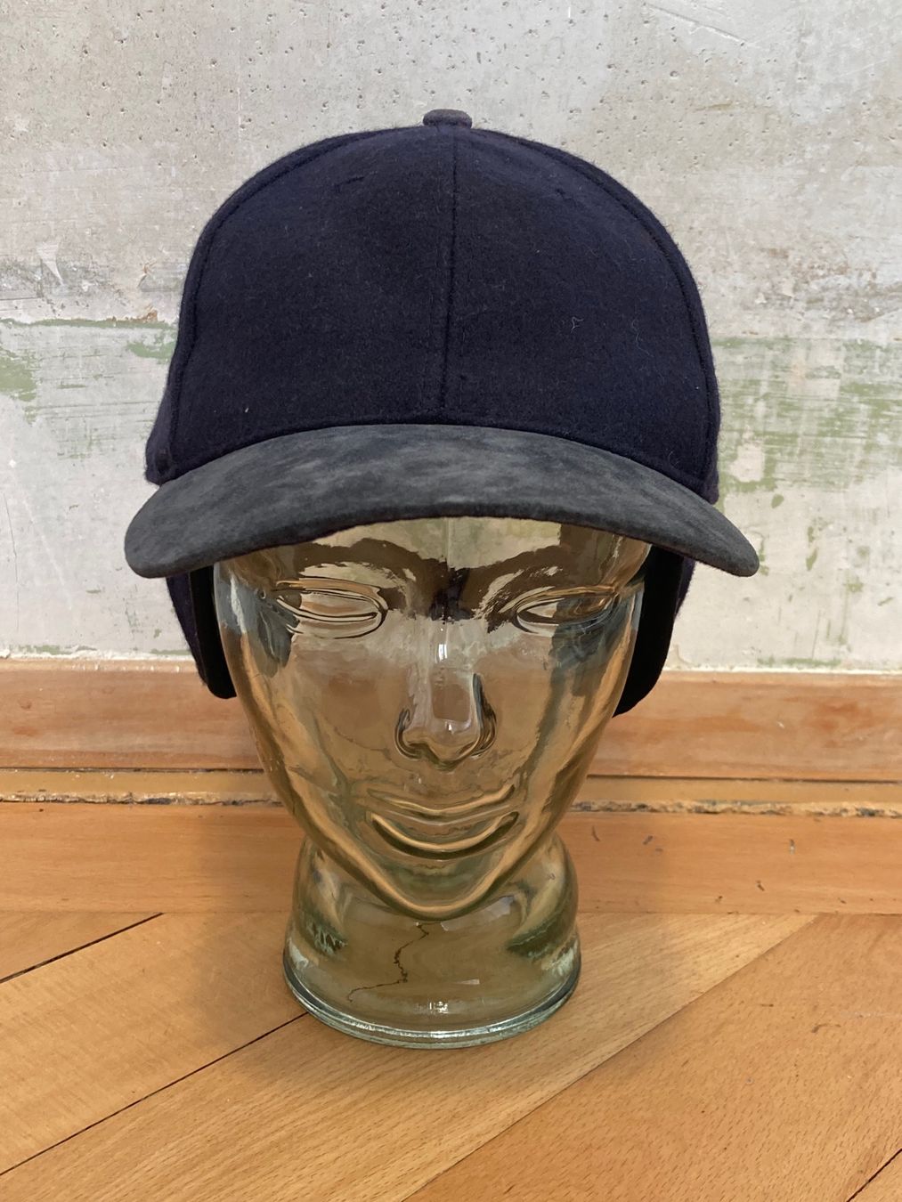 Copricapi, berretti & cappellini: Vintage Y2K Winter Cap Wool Leather New – Usato da Zürich venduto da le_souk 5