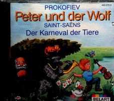 CD  S. Prokofjew Peter und der Wolf / Karneval der Tiere