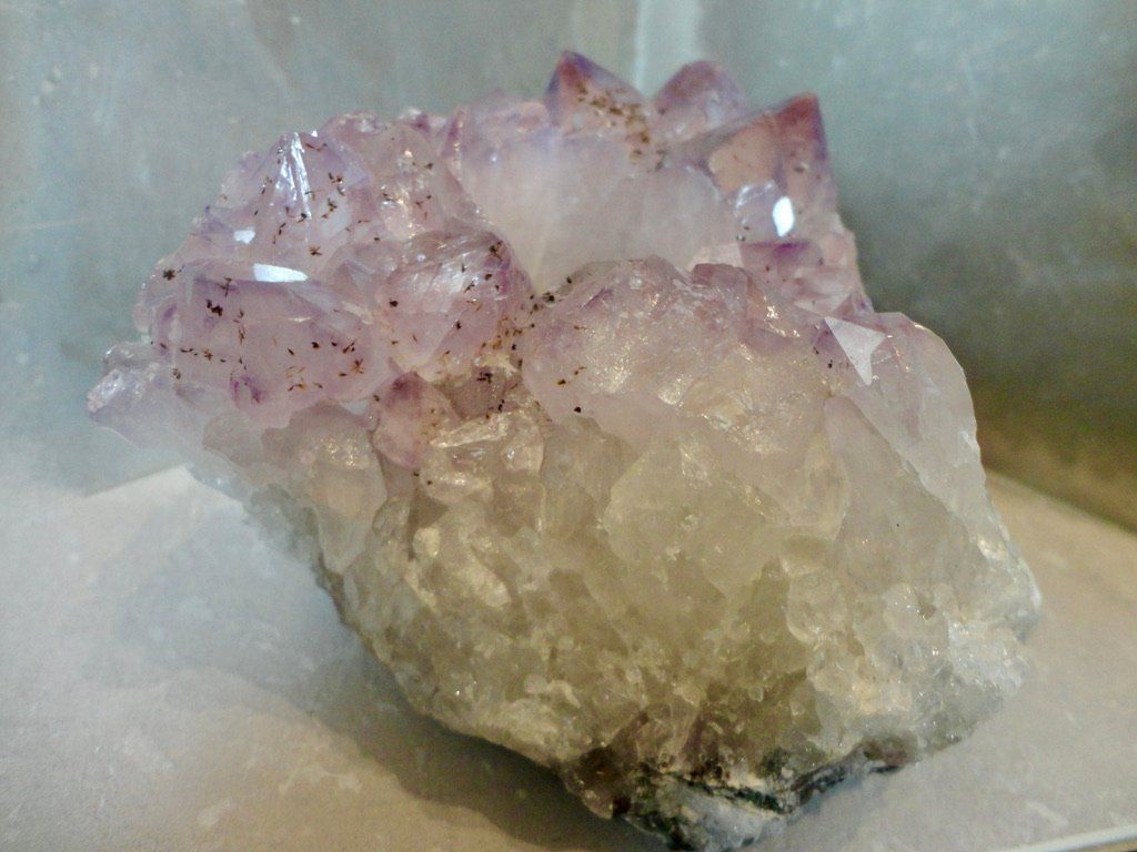 Edelsteine: Wndlicht - Amethyst  mit Rechaudkerze /Unikat – Neu (gemäss Beschreibung) aus Biberist von tl-schmuck 5