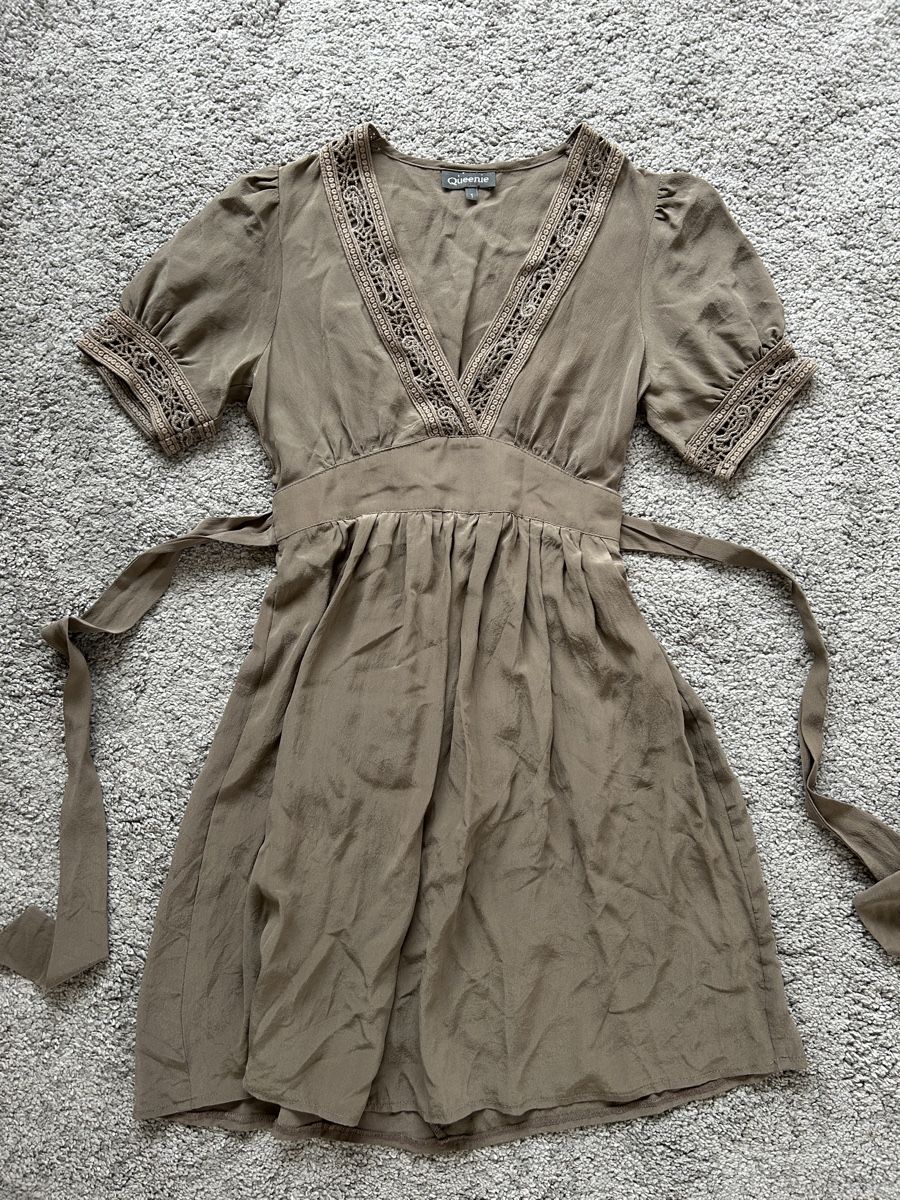 Vestiti: Kleid, 100% Seide, Grösse 34 – Usato da Reinach BL venduto da FamElla