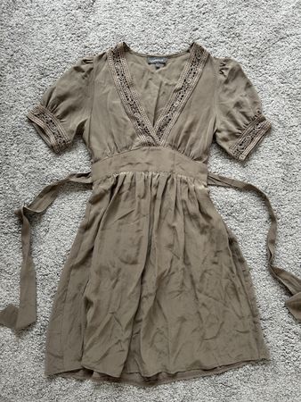 Kleid, 100% Seide, Grösse 34