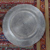 Tablett, Durchmesser 59cm, Vintage Look, Top Zustand