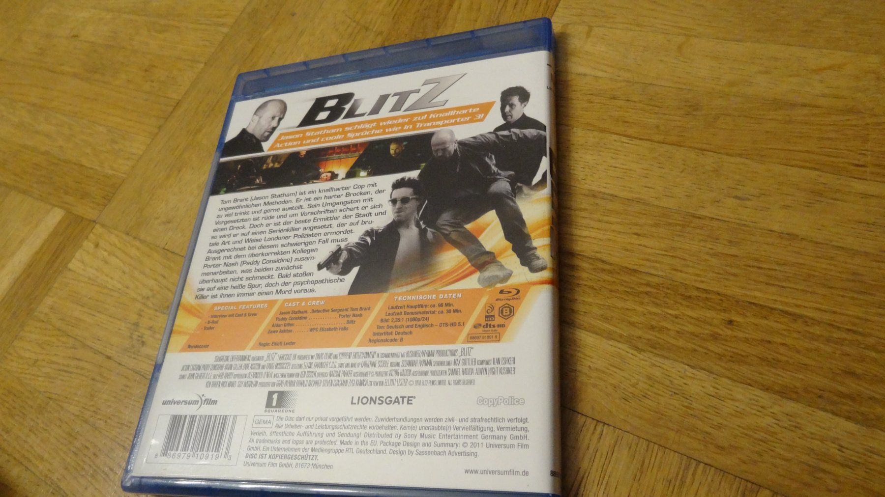 Tutti i DVDs: Blitz BLU-RAY – Usato da Olten venduto da Disc-Verkauf 2