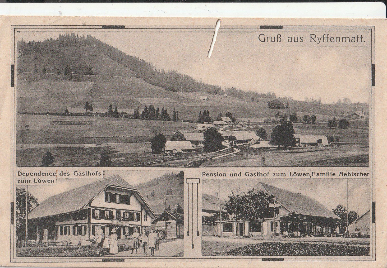 Cartoline postali: Gruss aus Rifenmat MBK – Usato da Lumbrein venduto da made02