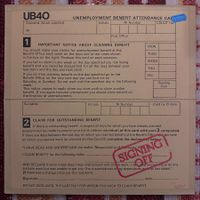 LP - UB40 – Signing Off