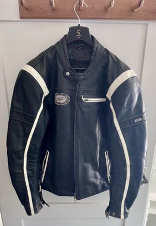 Leder Motorradjacke, neuwertig