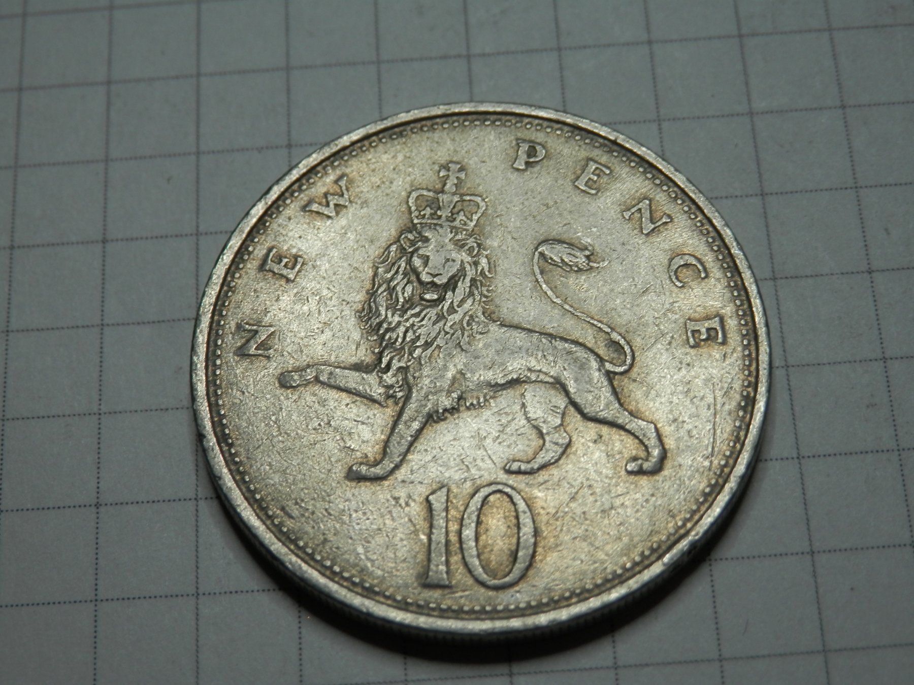 Alle Münzen: Großbritannien 10 New Pence, 1969 – Gebraucht aus Weiach von weiach81 1