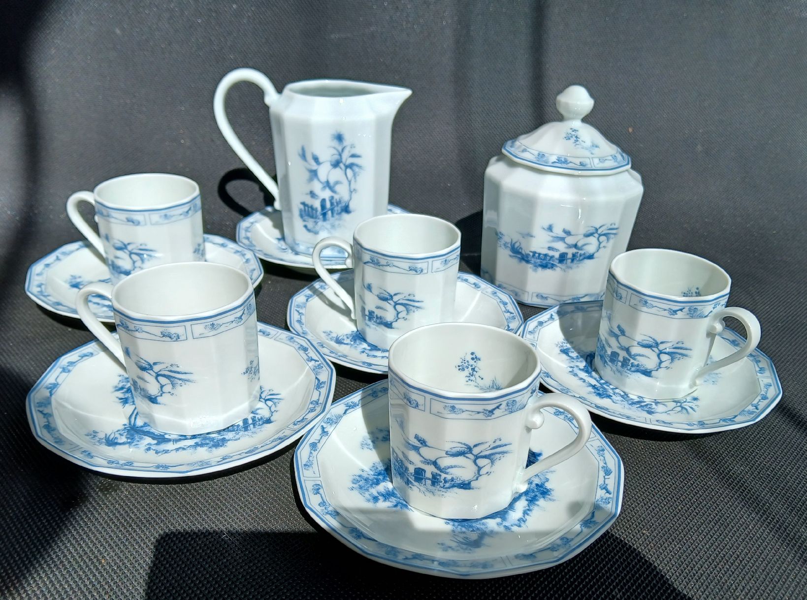 Bernardaud Set di piatti: Bernardaud Limoges Kaffeeservice "Reflets", Top Zustand! – Usato da Frasnacht venduto da ale_g288 1