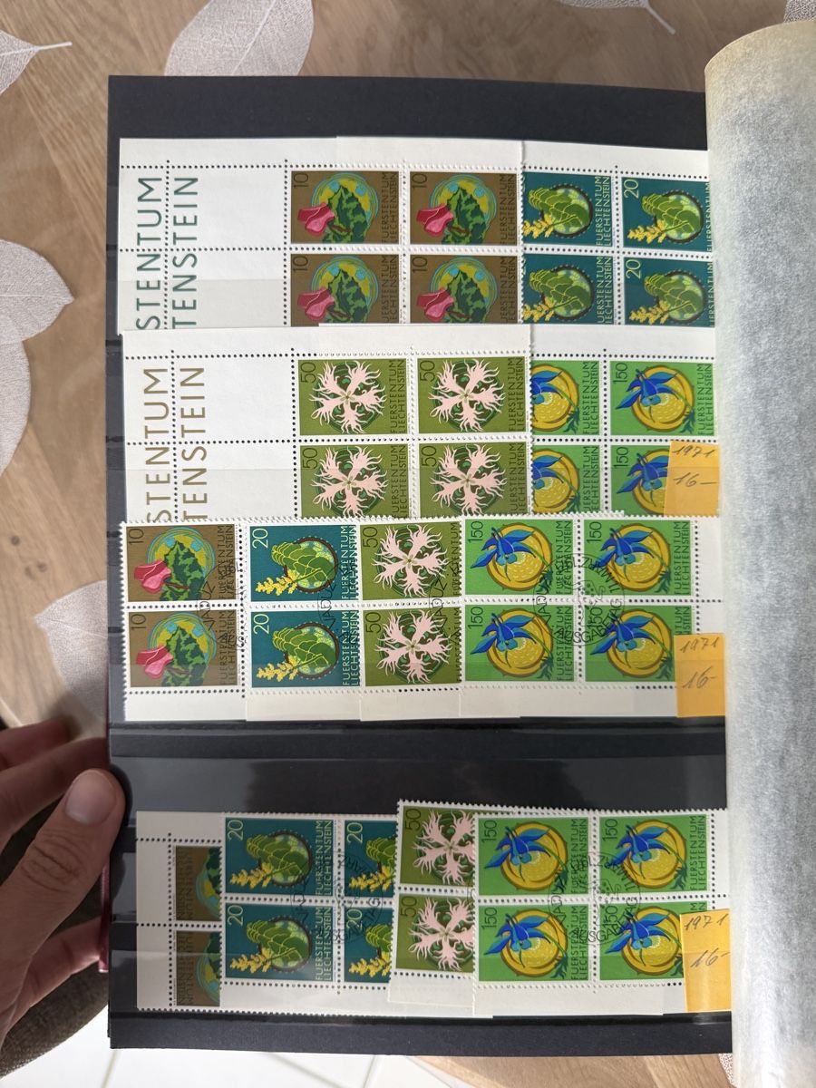 Tutti i francobolli: Collection de timbre Suisse Liechtenstein – Nuovo (secondo la descrizione) da Châtelaine venduto da lan_55vt 5