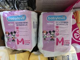 Babylove Schwimmwindeln  Grösse M neu 2 Pack á 12 Stück