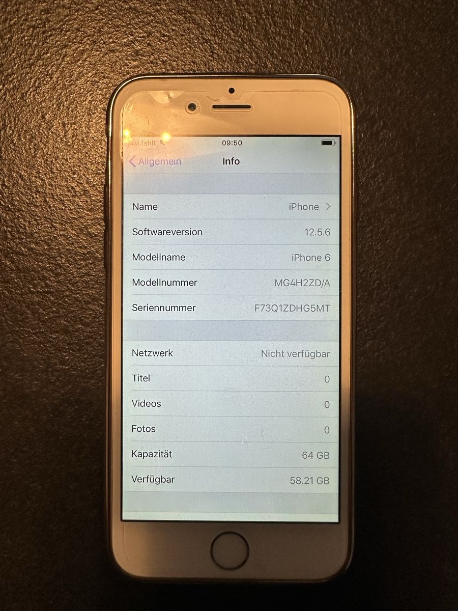 Apple Portables: Apple iPhone 6, 64 GB, Silber, mit Hülle – D'occasion à Dübendorf par ric_jtz2 3