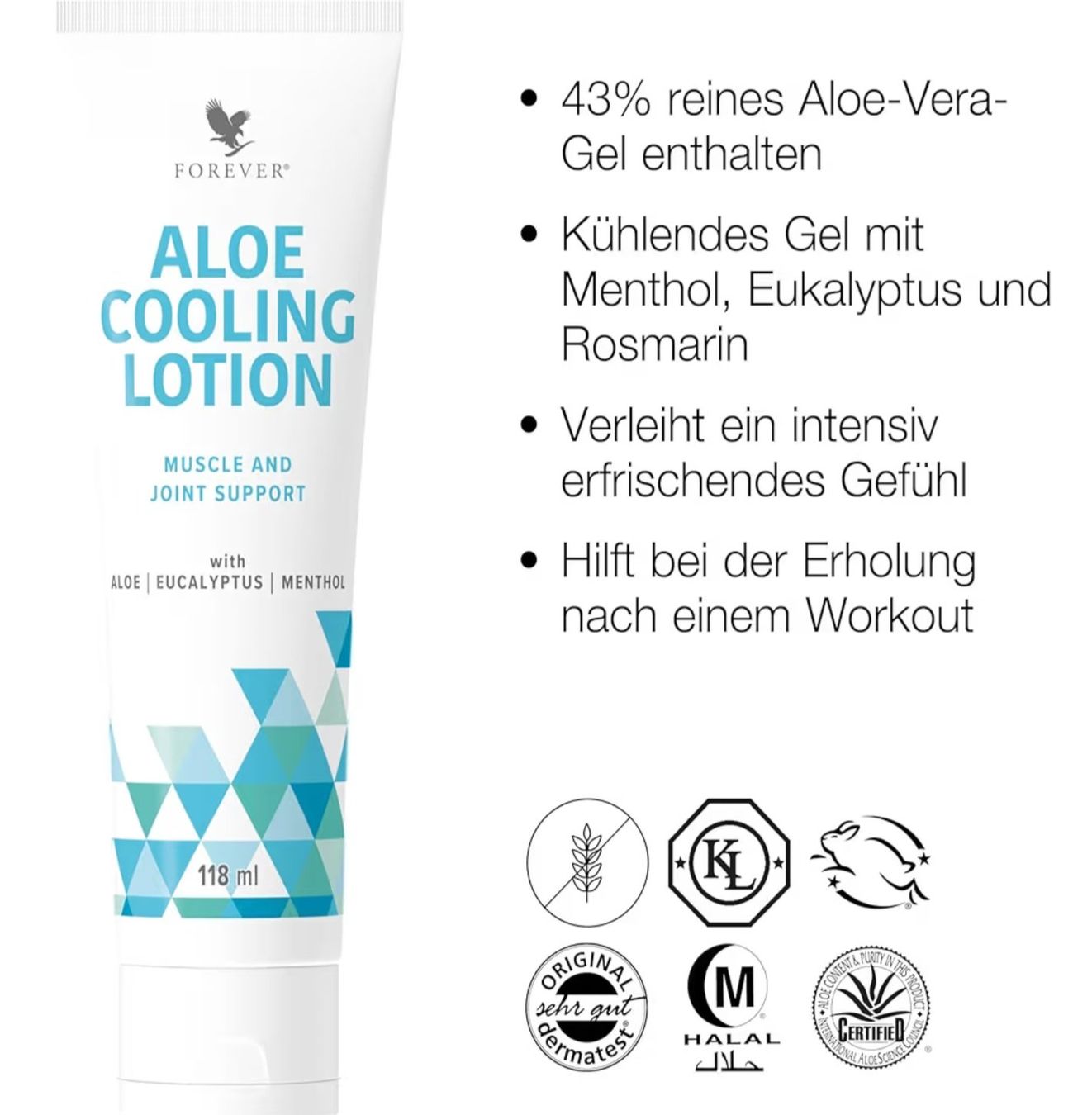 Idratazione: Aloe Cooling Lotion – Nuovo e nell'imballaggio originale da Baar venduto da AloeLove 2