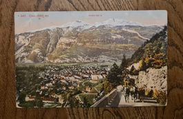 Chur mit Pferdegespann Postkutsche