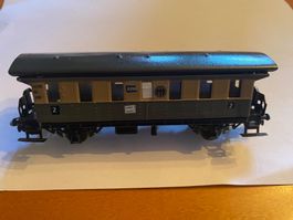 Märklin H0 Donnerbüchse Unikat 329/1 gelb/grün 1