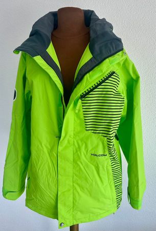 Volcom Snowboard Skijacke + Hose Set Lime Gr. S/M 10K/10K