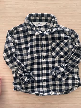 Chemise à carreaux H&M garçon, taille 92