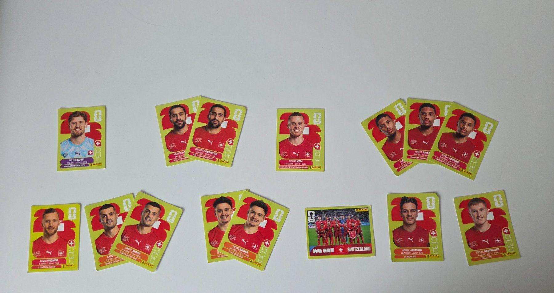 Panini Carte collezionabili: Sticker Panini WM 2026 Schweiz 15 Stk – Nuovo (secondo la descrizione) da Baar venduto da Honzik02