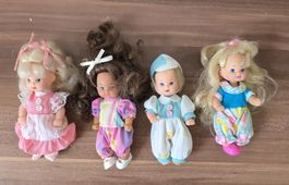 Lot de mini poupées vintage "The Heart Family" - 1976