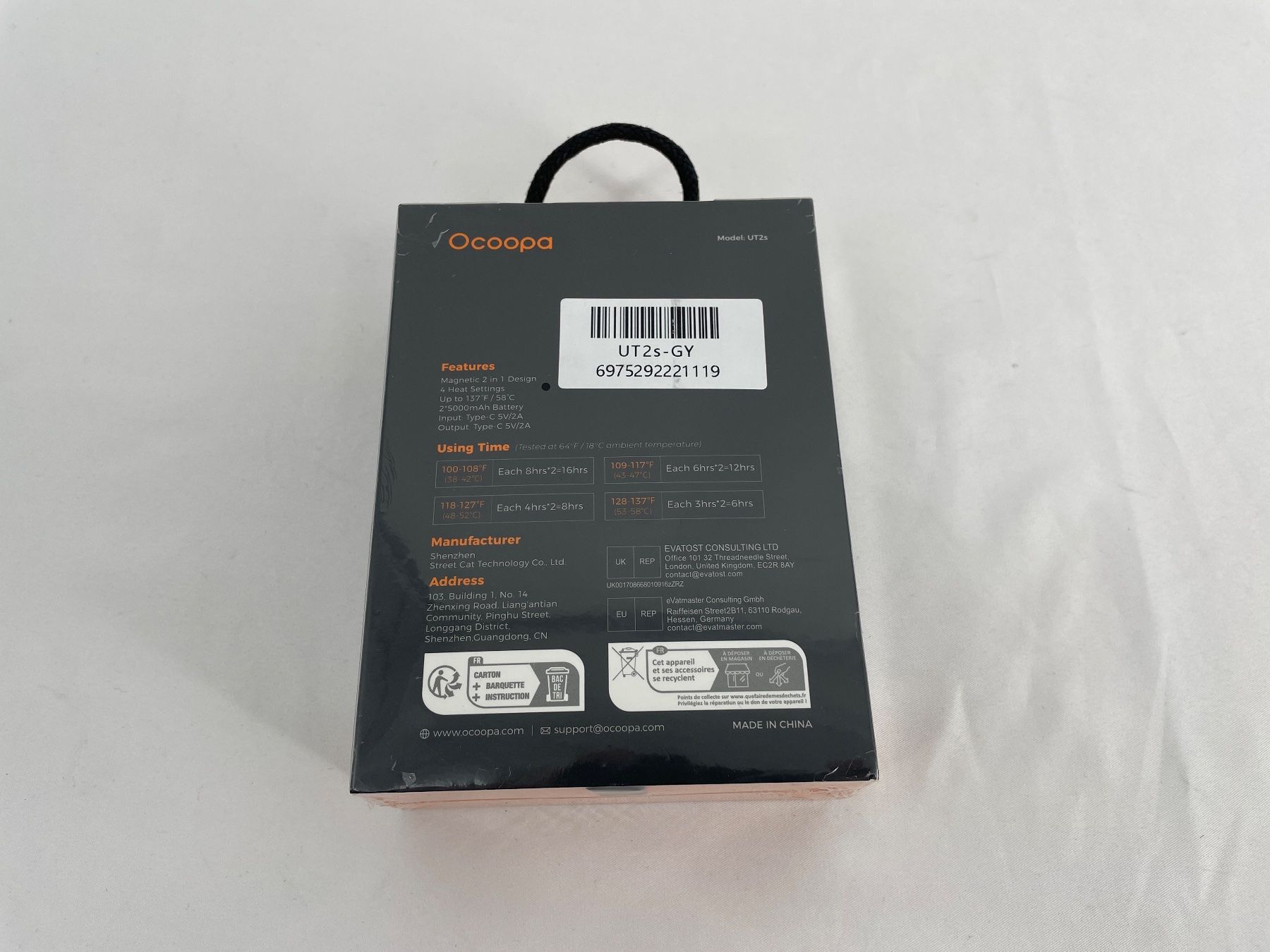 Autres vêtements & accessoires: OCOOPA "Chauffe-mains" – Neuf avec emballage d'origine à Lausanne par PlusValue_Lausanne 1