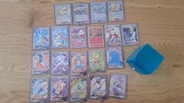 kleine Pokémon-Kartensammlung