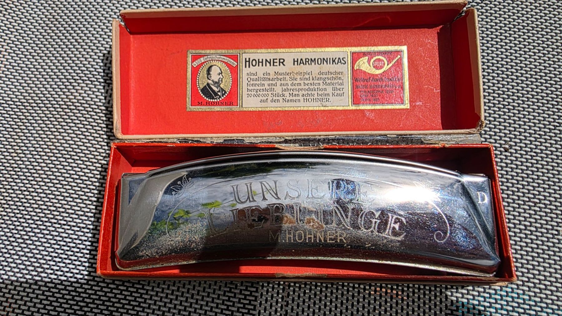 Hohner Musikinstrumente: Alte Mundharmonika – Gebraucht aus dornach von hundeliebe01 1
