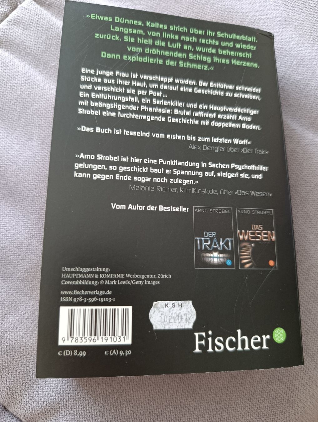 Bücher: Arno Strobel Das Skript  – Gebraucht aus Bellach von TORA4 1